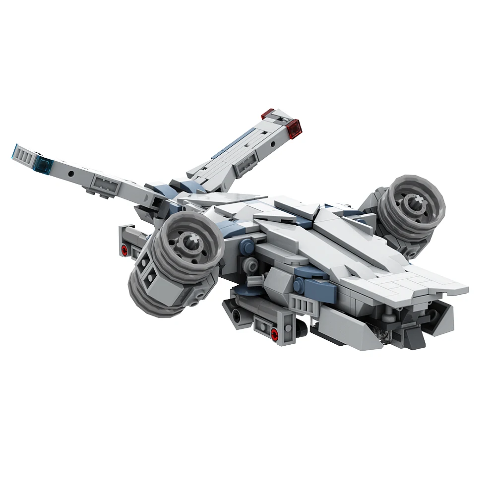 Gobricks MOC Terminatoreds Hunter Killerss Battlefield Fighters Bausteinset Space Combat Raumschiff Ziegelspielzeug Kindergeschenk