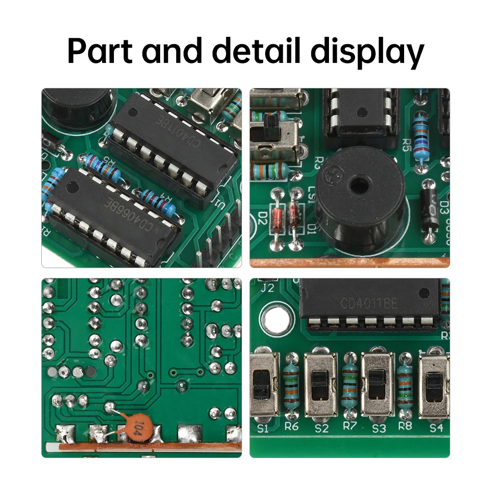 16 Music Sound Box BOX-16 Board 16-Tone Elektronische Module DIY Kit Lassen Solderen Practice Learning Kit voor Arduino