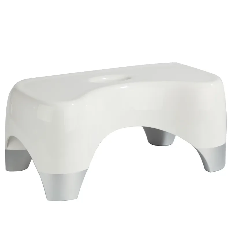 JDR 7-inch bathroom footstool squatting anti-constipation artifact household plastic pedal potty adult children toilet stool