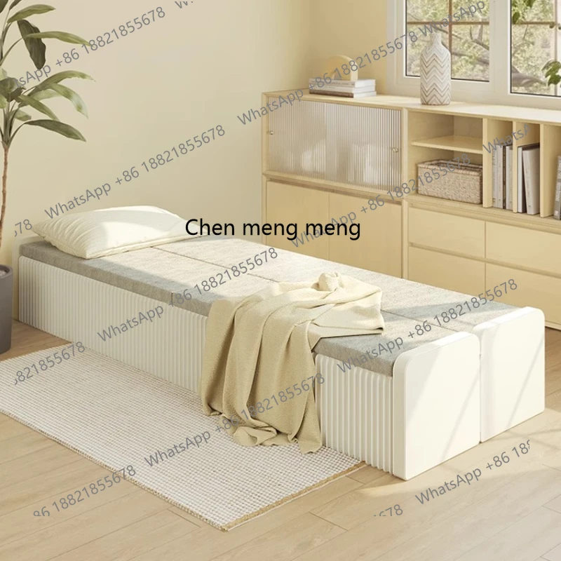 Multifunctional Practical Folding Bed Portable Foldable Bed Office Lunch Break Single Bed