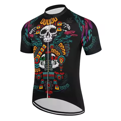 2024 cycling clothes summer men funny bicycle shirt cycle short sleeve MTB jersey road bike clothing