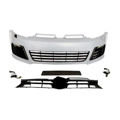 Car Front Bumper Grill Assembly for Volkswagen GOLF 6 GOLF6 GTI