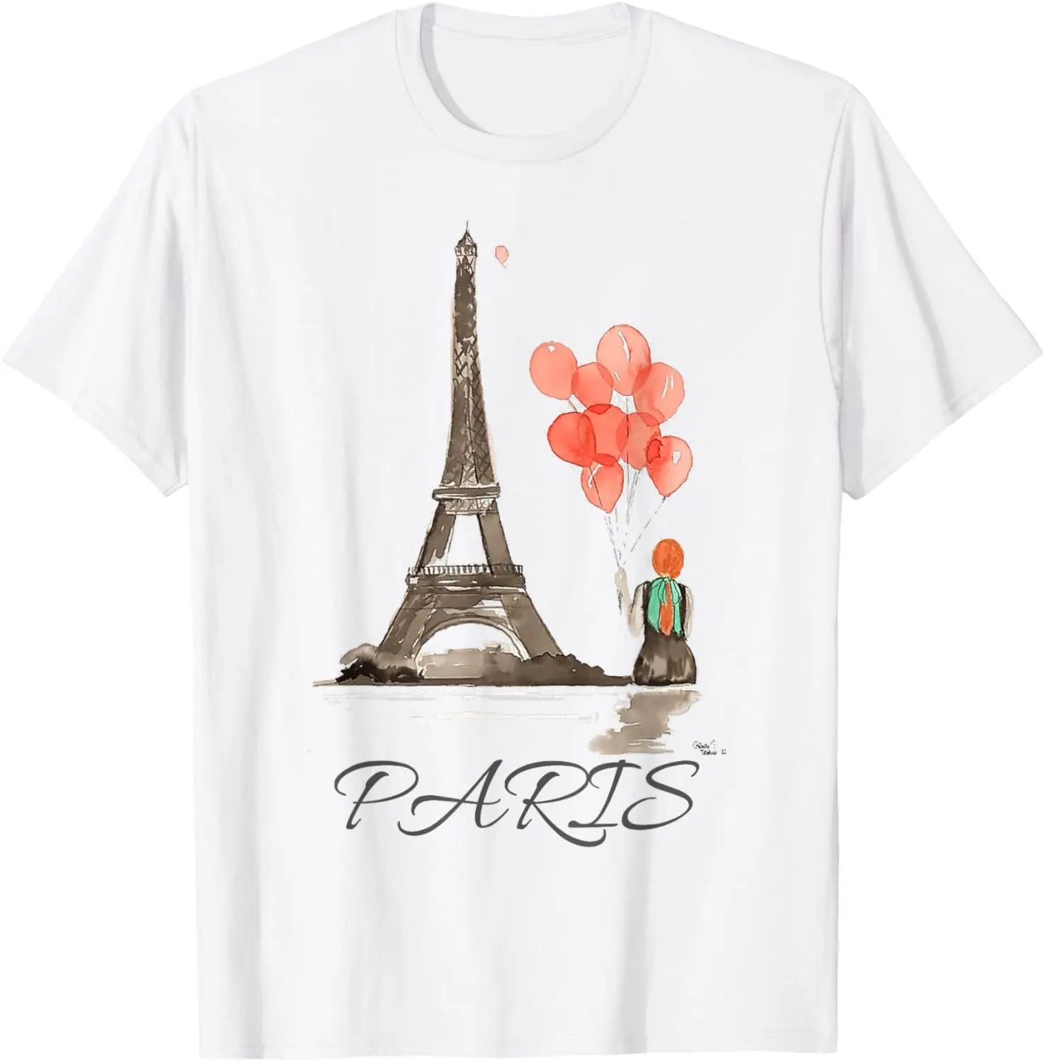 

Eiffel Tower Paris Shirt Vintage Souvenir Paris France Shirt T-Shirt