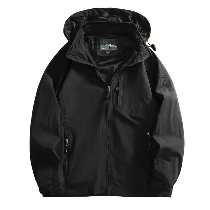 Automne hommes randonnée vestes imperméables hommes en plein air séchage rapide sport escalade mante