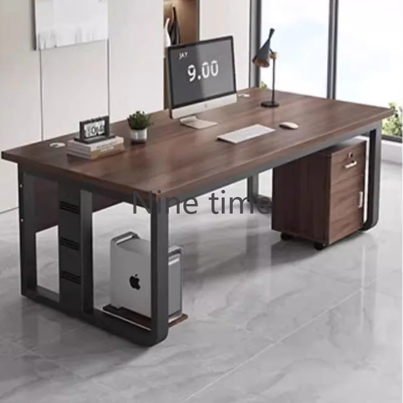 Vanity Shelfs Office Desks Reception Monitor Stand Corners Computers Desks Standing Escritorios De Ordenador Offices Furnitures