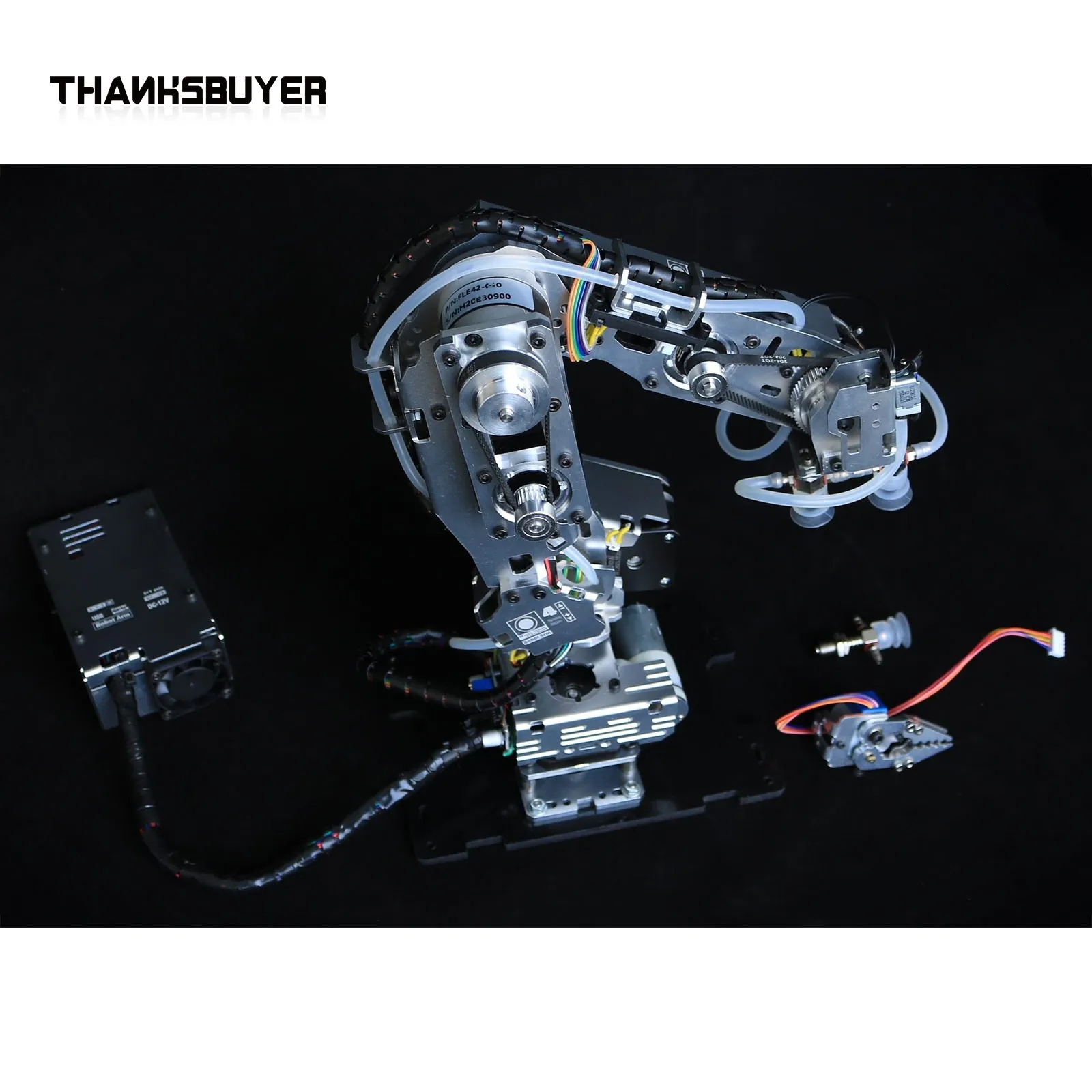 24D Industrial Robot Arm 4-Axis Stepping Mechanical Arm High Precision Planetary Reduction Motor