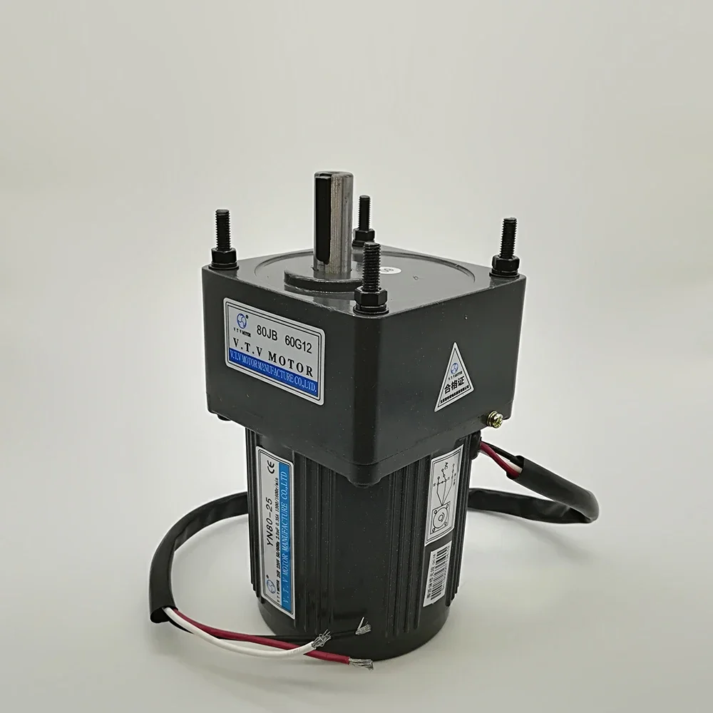 

New 3 Wires YN80-30/80JB50G10 25rpm AC220V 30 Watt 10mm Shaft Constant Speed Gear Motor