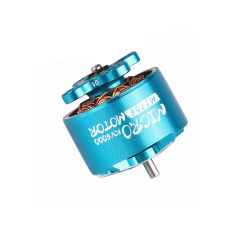 T-Motor M1104 KV7500 M1106 KV6000 Mikromotor Bürstenloser Motor Kleiner leichter W/1,5-mm-Welle für FPV 90 mm 110 mm Mikrodrohne