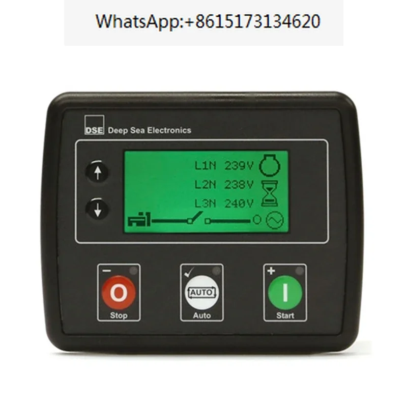 DSE4510 mains power failure self starting controller, generator set LCD protection 4520 module