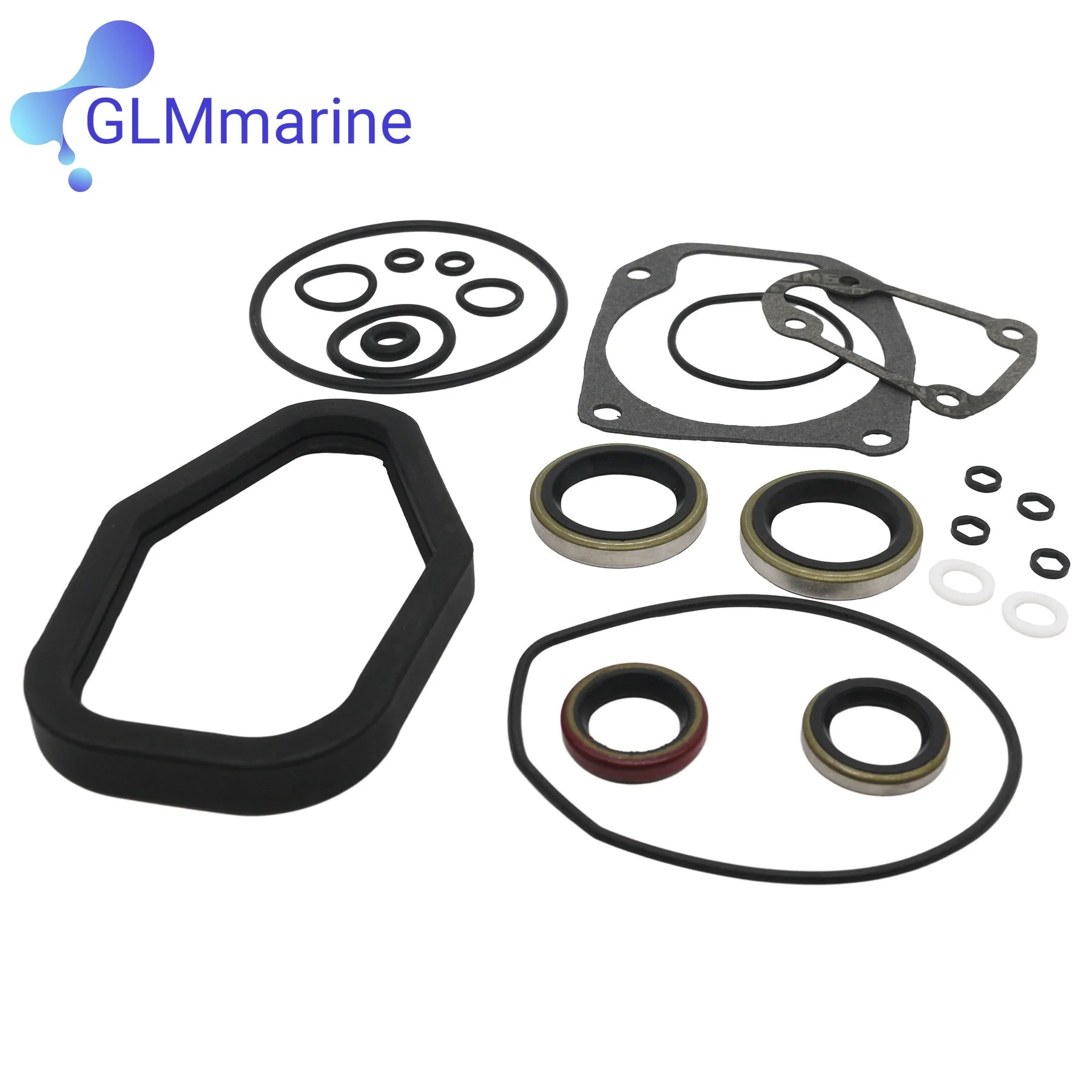 5000309 396349 Fits for Evinrude Johnson BRP 40 50 55 60 65 70 HP + Etec 40-60 Outboard Lower Units Gear case Seal Kit 18-8383 - view 2