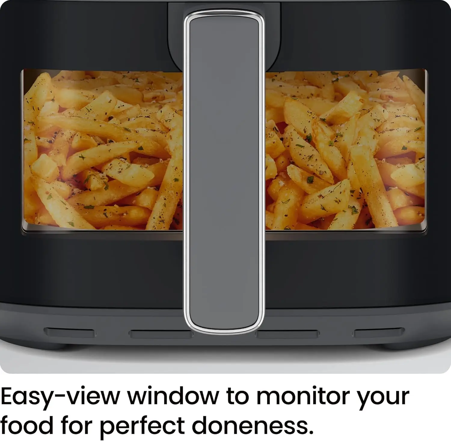 Freidora de aire compacta 6QT para comidas rápidas y fáciles, características, tecnología Hi-Fry para controles táctiles Extra nítidos con ventana de visión fácil