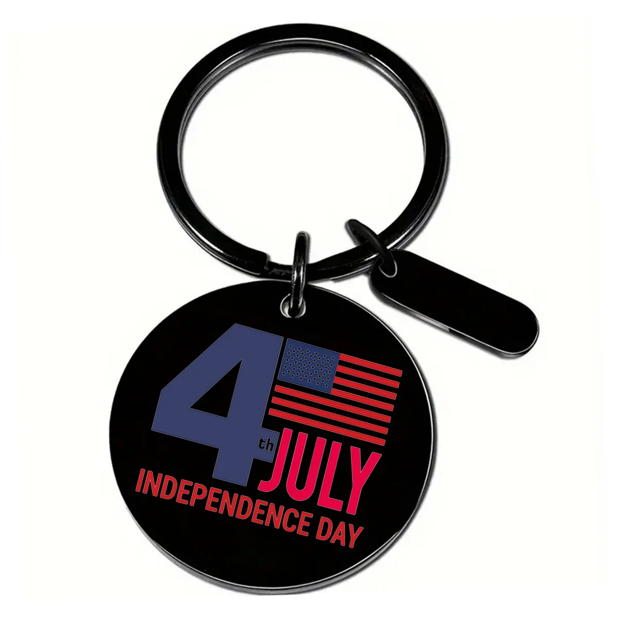 New stainless steel keychain for Independence Day graduation and birthday gift for friends and colleagues in the United States