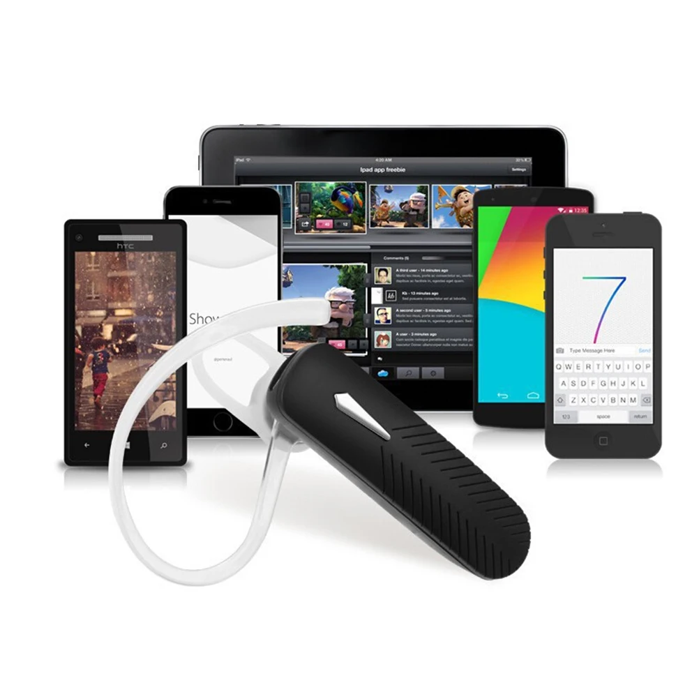 

Wireless Earbuds Headphone Stereo Sound Ergonomic Noise Cancelling In Ear Compatible Devices Rechargeable HIFI