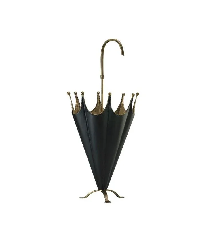 Creative wrought iron umbrella frame, hotel lobby umbrella storage frame, commercial household umbrella bucket floor decoration