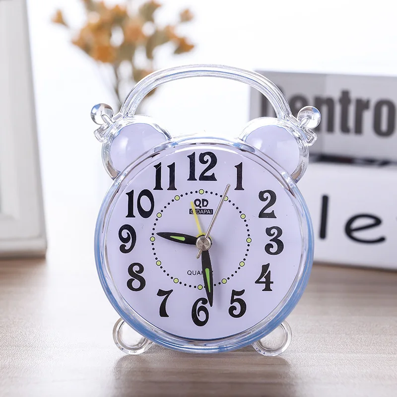 

Cartoon Child Living Room Decoration Desk Clock Advanced Mute Clock Nightstand Alarm Clock Restaurant Desktop Electronic Watch