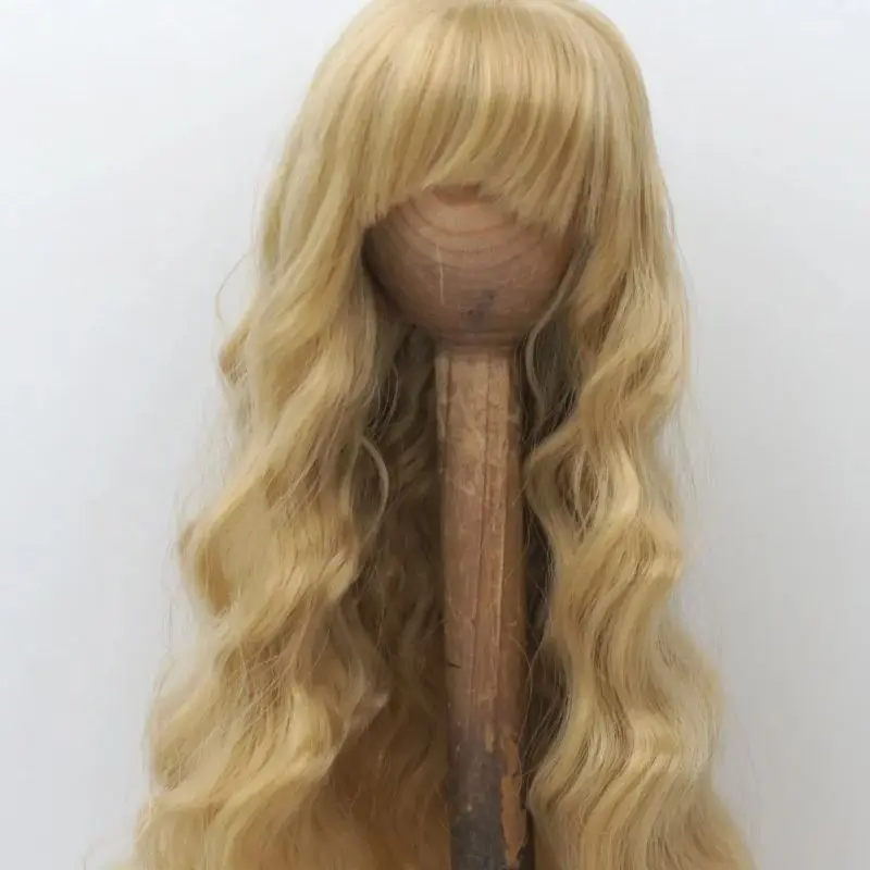 

JD853 Горячий мягкий материал BJD Длинная волна Парик Костюм OB11YOSD MSD SD Blythe Qbaby Волосы куклы Горячие 1/8 1/6 1/4 1/3 Дешевые аксессуары
