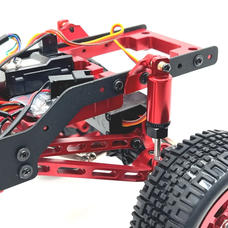 Remote Control Car Accessories Metal Upgrade Shock Absorber Tail Plate Tail Beam Suitable For 1/12 MN168 Modification Parts