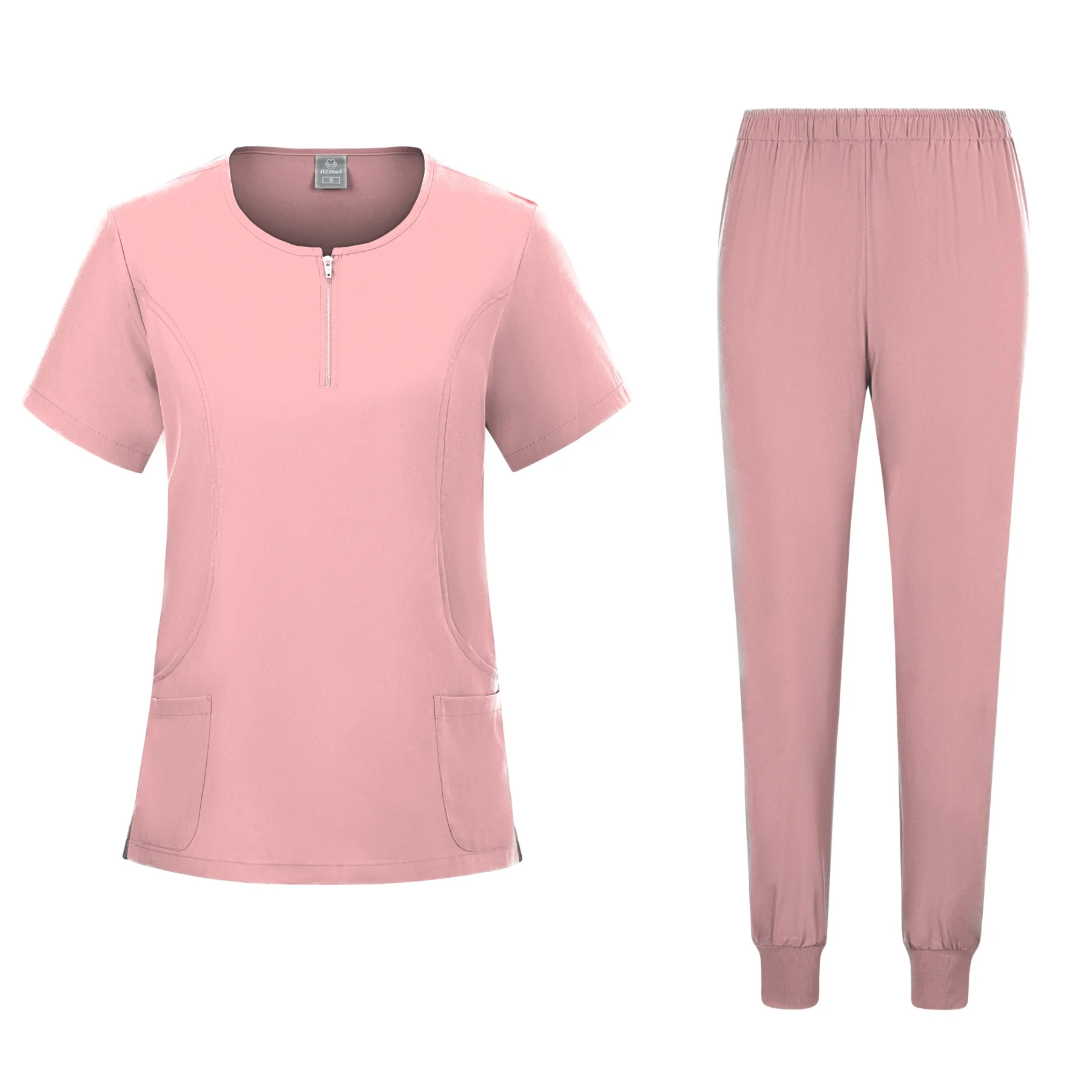 Médico e enfermeiros feminino esfrega uniforme de enfermagem para mulheres, Scrubs médicos conjuntos, Ternos de desgaste do trabalho, Atacado