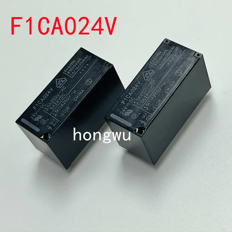 100% Original New 1PCS/ F1CA024V DC24V  relay  5A  8pins