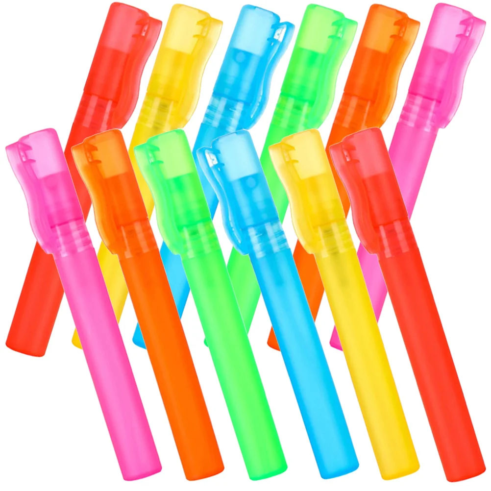 12 Pcs Perfume Bottle Travel Size Spray Portable Small Bottles Pen Scent Containers Sub