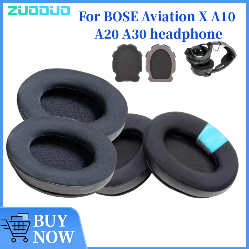 

ZUODUO Replacement Earpads for BOSE Aviation X A10 A20 A30 Headphones Earmuff Ear Cushion Pads