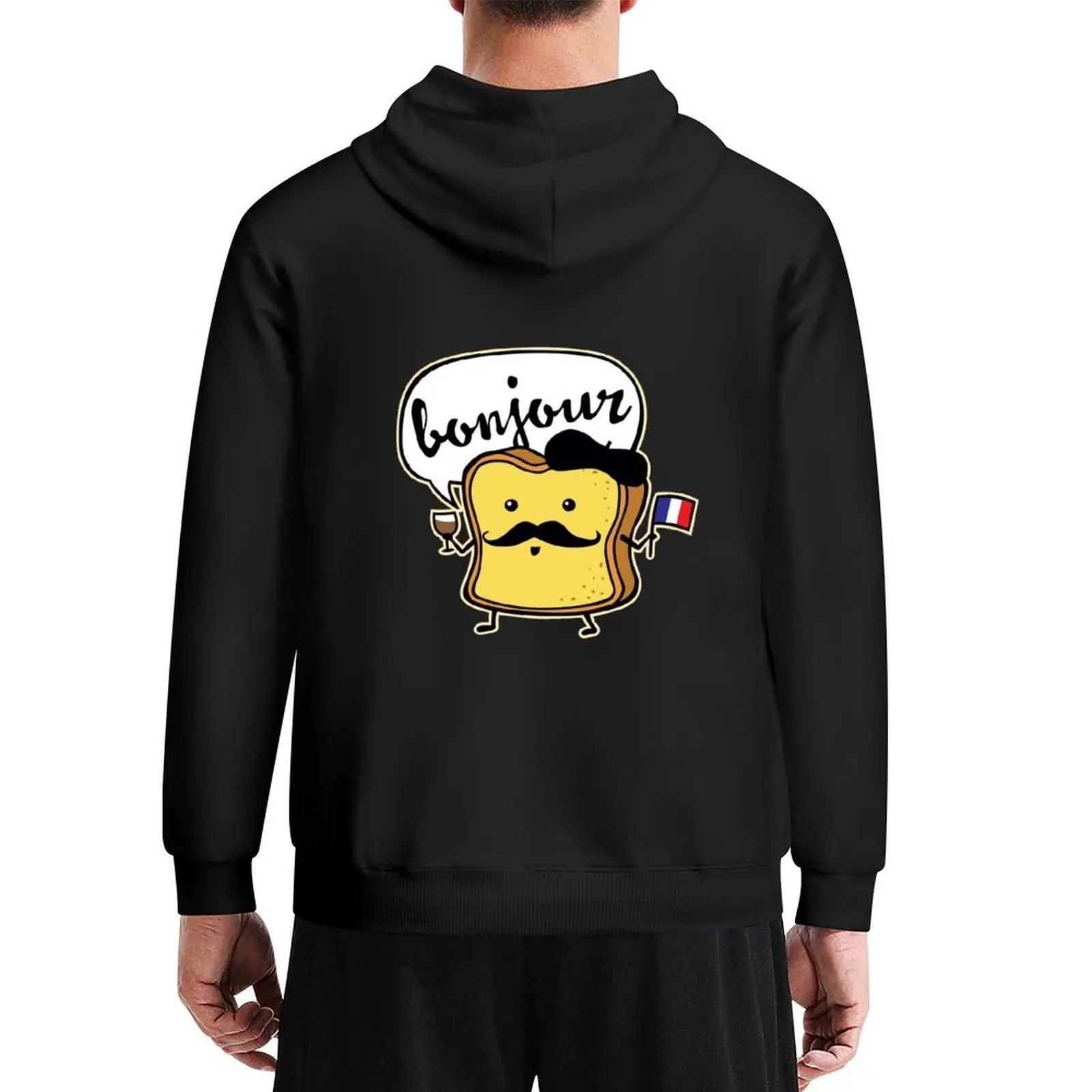 

French Toast Hoodie men's sweat-shirt anime clothing autumn new products men clothes men's oversize hoodie