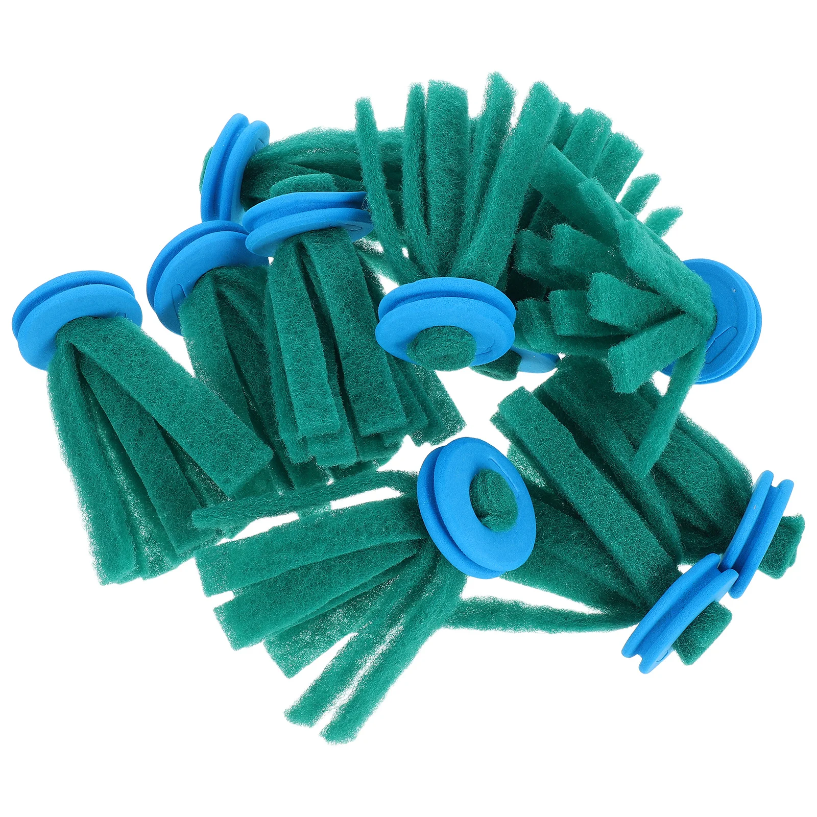 10 قطعة جامع بيض السمك العائمة المماسح التورخ لينة حوض السمك تربية العشب كفاءة وضع البيض ممسحة خزان الأسماك فراي حامي #4