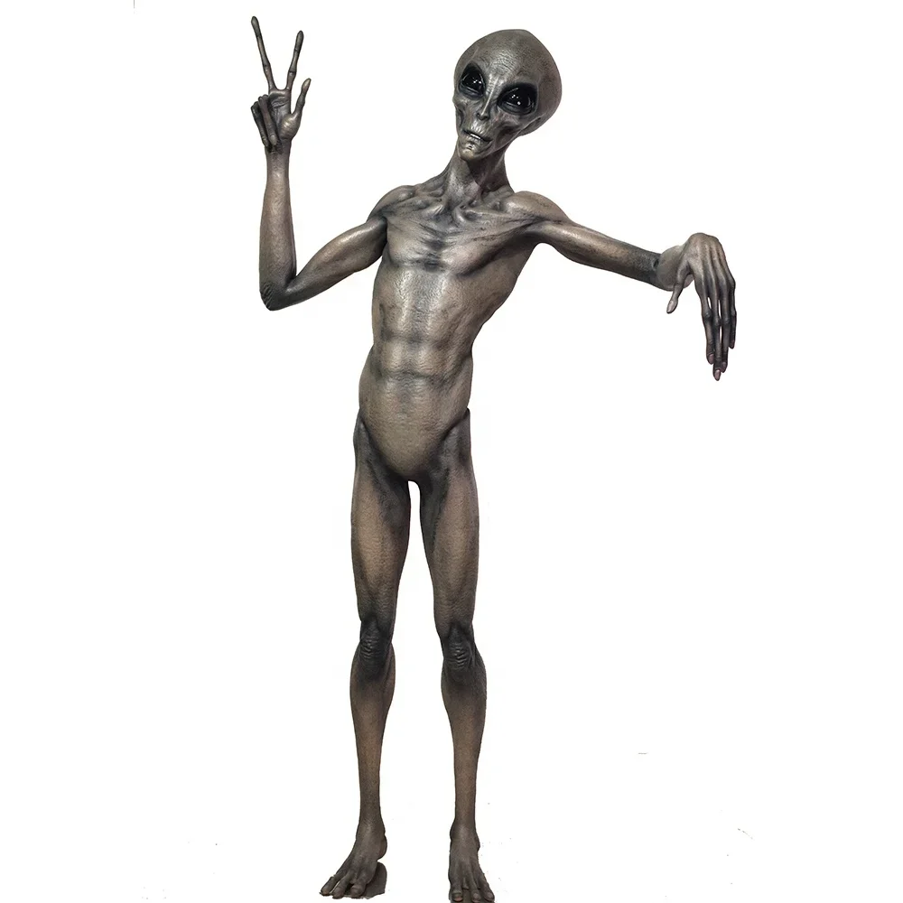 منحوتة من الألياف الزجاجية الغريبة بالحجم الطبيعي مخصصة لمجموعة متحف الشمع