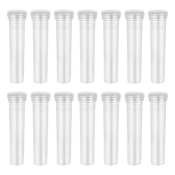 25 Pcs Flower Storage Pipe Transparent Tube Floral Tubes Flowers Container Water Bouquet Vials for
