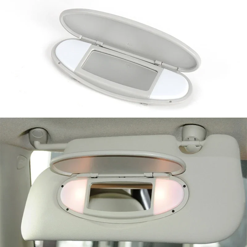 for BMW Mini R50 R56 R55 R60 Car Sun Visor Shield Shade Makeup Mirror  Makeup Mirror Cover SunVisor  2007-2014 Auto 51167361833