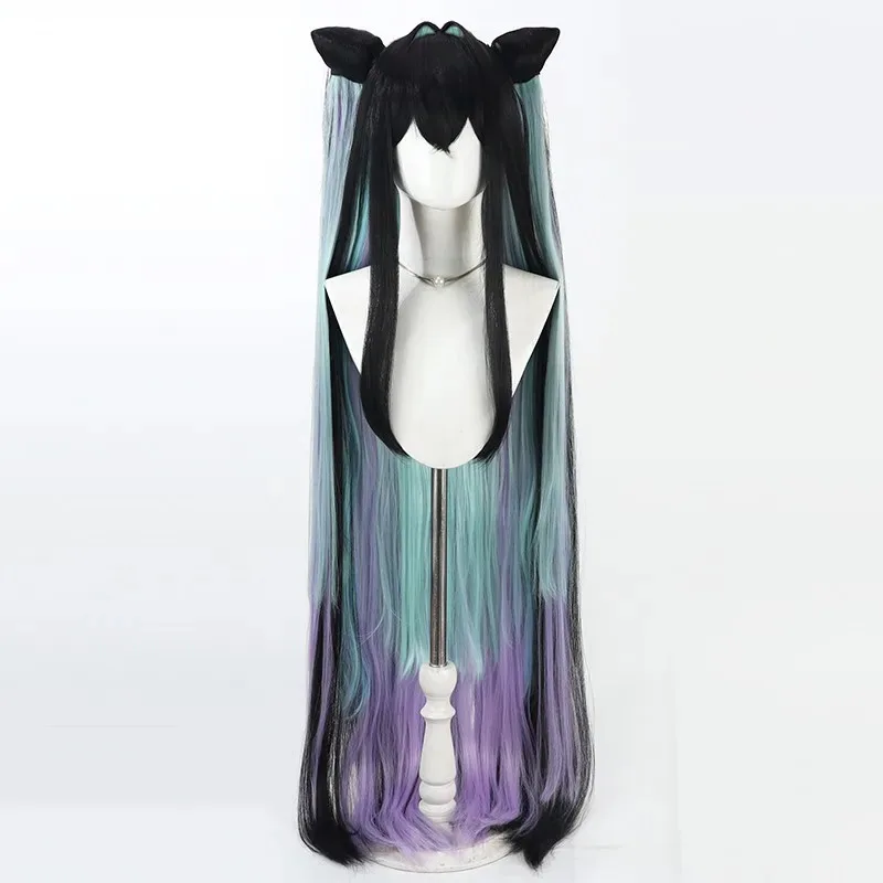 

Новый аниме NIKKE: Богиня Победы, маленький парик для косплея, старики, 100 см, синтетические волосы, рог, аксессуары, Хэллоуин, 2025 г.