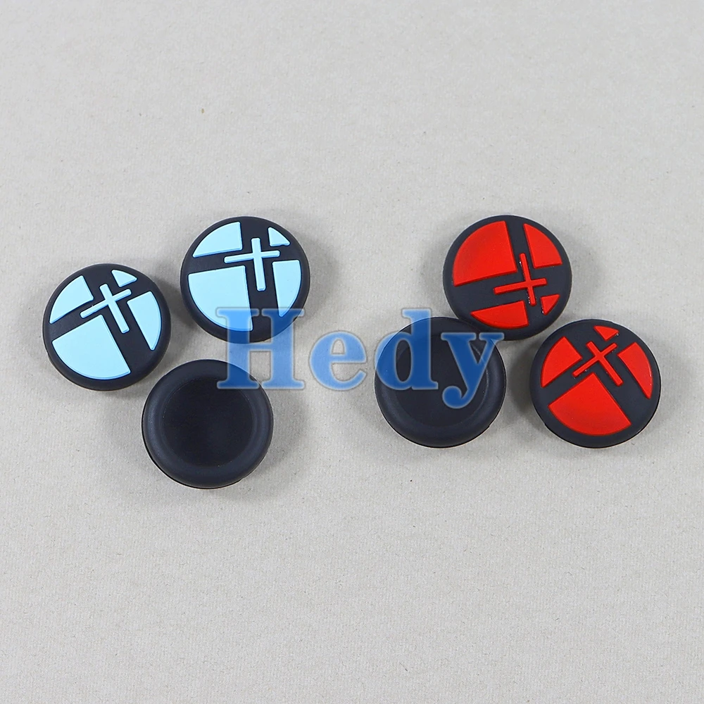 100 Buah untuk Switch Lite OLED Tutup Stik Jempol Silikon Pegangan Analog Joystick Cap untuk Pegangan Pengontrol Nintendo Switch Joy Con
