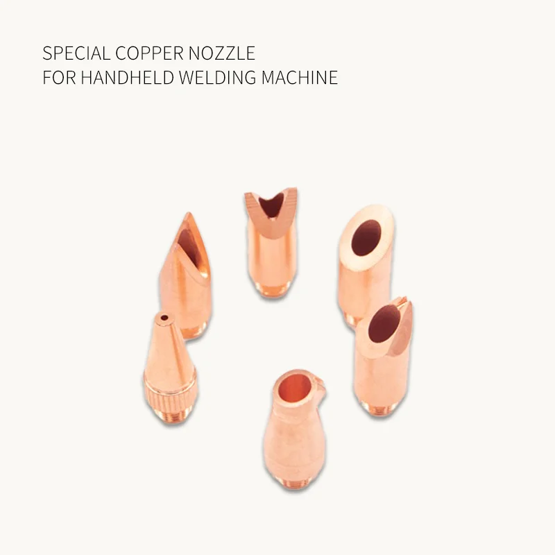 Handheld Laser Equipment Essential Parts Metal Copper Nozzle Fiber Laser Welding Machine Competitive Price Industrial Operations