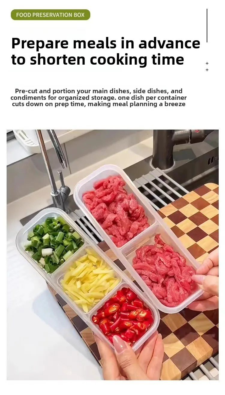 Storage box, narrow-slit refrigerator, compartment crisper box, household compartment food dispensing box