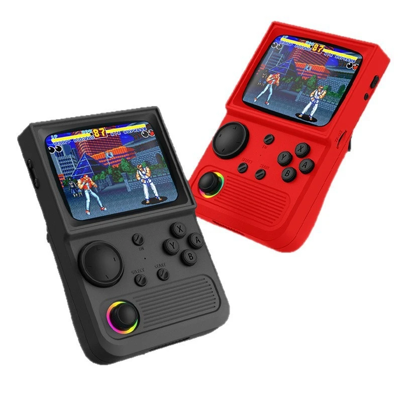 The handheld game console can be connected to WiFi and supports a two-person online game console.