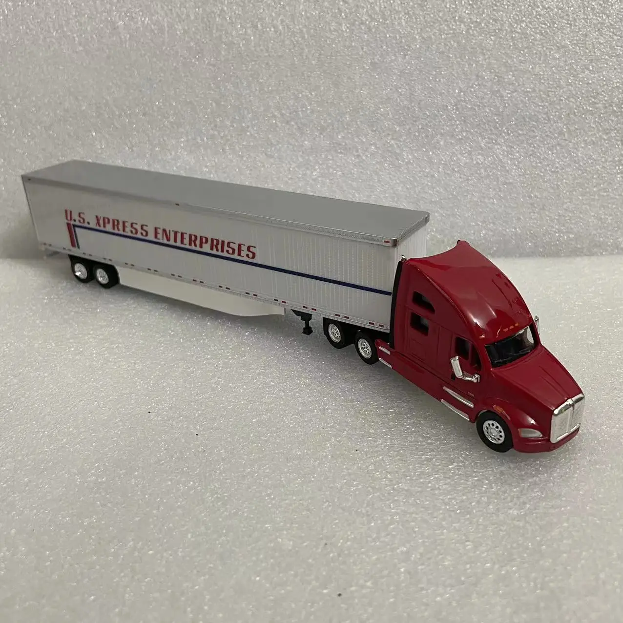 Miniature Tonkin 1/87 - Camion Remorque Américain Transport De Grumes (semi-remorque)