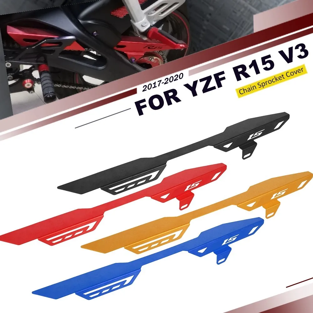 

For Yamaha YZF R15 V3 2017 2018 2019 2020 Motorcycle Accessories Rear Sprocket Protection Chain Guard Cover Protector YZFR15 V3