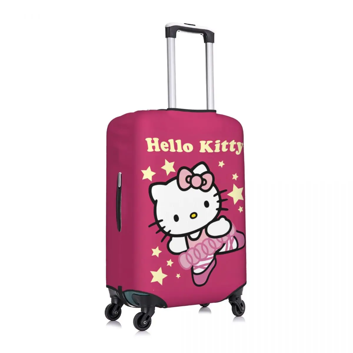 Hello Kitty Ballerina Suitcase Cover Vacation Travel Practical Luggage Case Protection