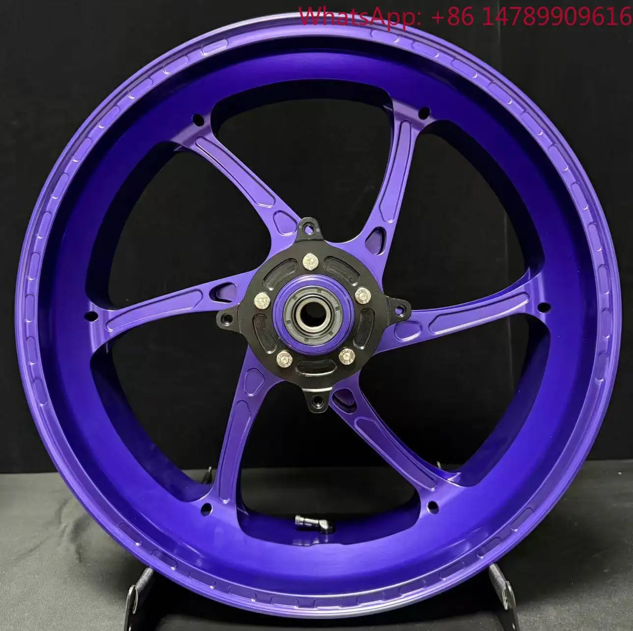 Racing Forged Modified Wheels China Aluminium Alloy T6 6061 Motorcycle Hub Wheel, Lightweight Performance Parts, Aftermarket Upg