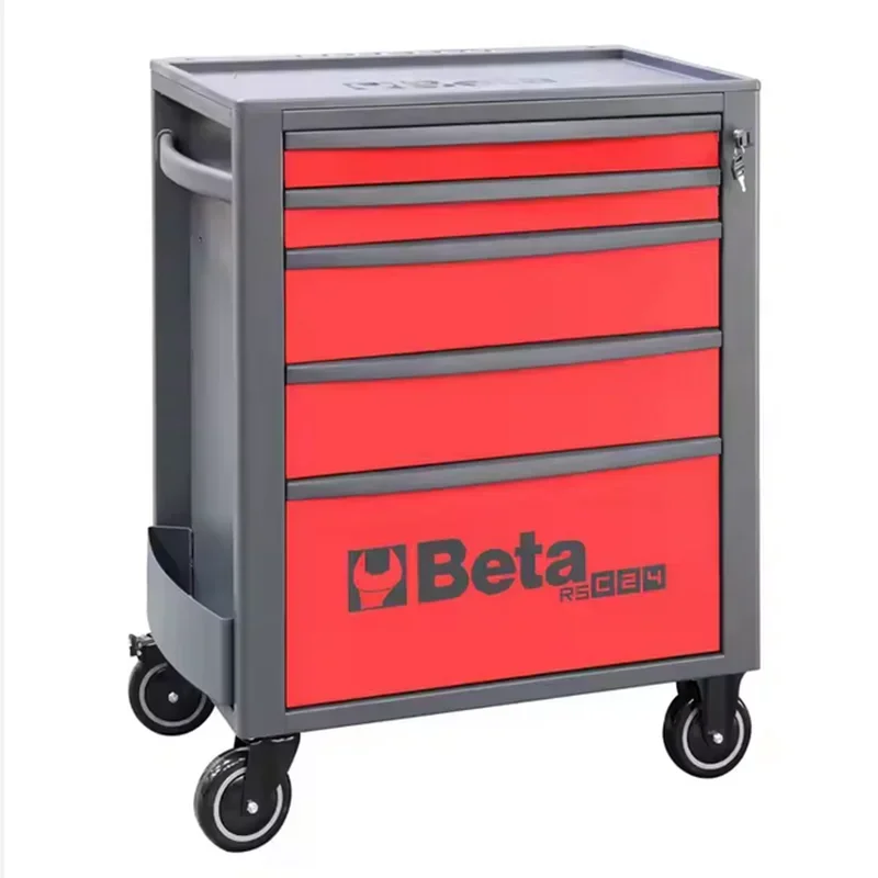 

Top Price 5-Drawer Rolling Tool Cabinet - 29.14" Wide, 38.15" High, Orange Color (Model# RSC24/5-O)
