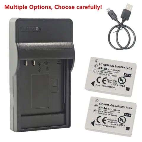 Fujifilm FinePix F440 F450용 NP-30 배터리 또는 충전기