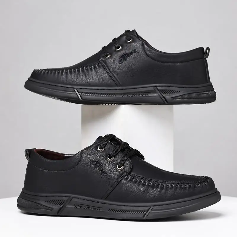 Men Artificial Leather Formal Lace-up Formal Shoe JZ-563