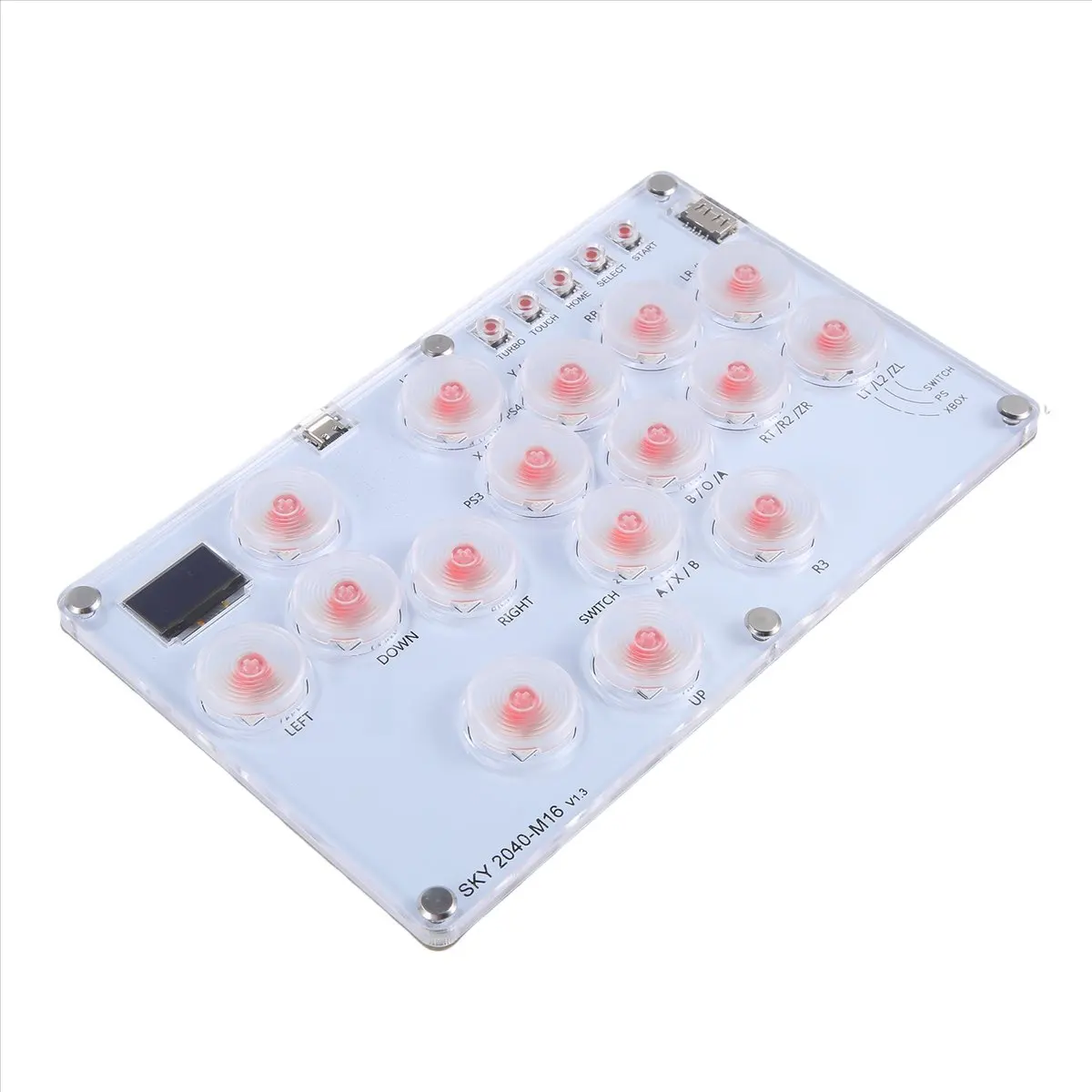 

A71Z 16Key Joystick Keyboard Stick Controller for //Switch/Steam Controller Fight Sticks A