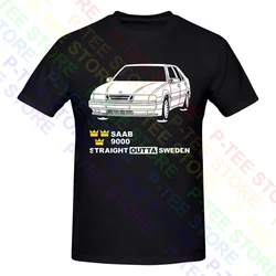 Saab 9000 Cs 92 98 Shirt T-shirt Tee Gift Retro Splicing Best Seller