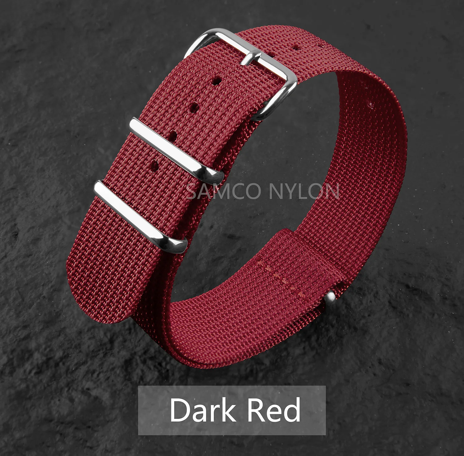 Geripptes Nylon-Uhrenarmband, 20 mm, 22 mm, bequeme Uhrenarmbänder, Schlaufe, militärisch, waschbar, für Herren-Uhrenarmbänder