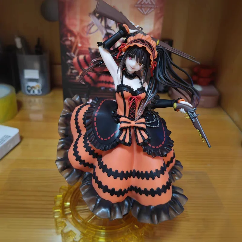 In Stock Taito Date A Live 21cm Tokisaki Kurumi Pvc Anime Figures Collection Model Desktop Ornaments Figure Animation Periphery