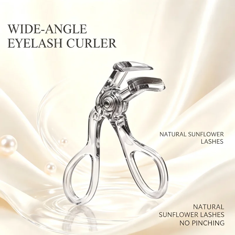 2026Dual-Type Eyelash Curler with Comb – Wide & Partial Clip Options, Waterproof, Long-Lasting, Natural Curl, Unisex Certified