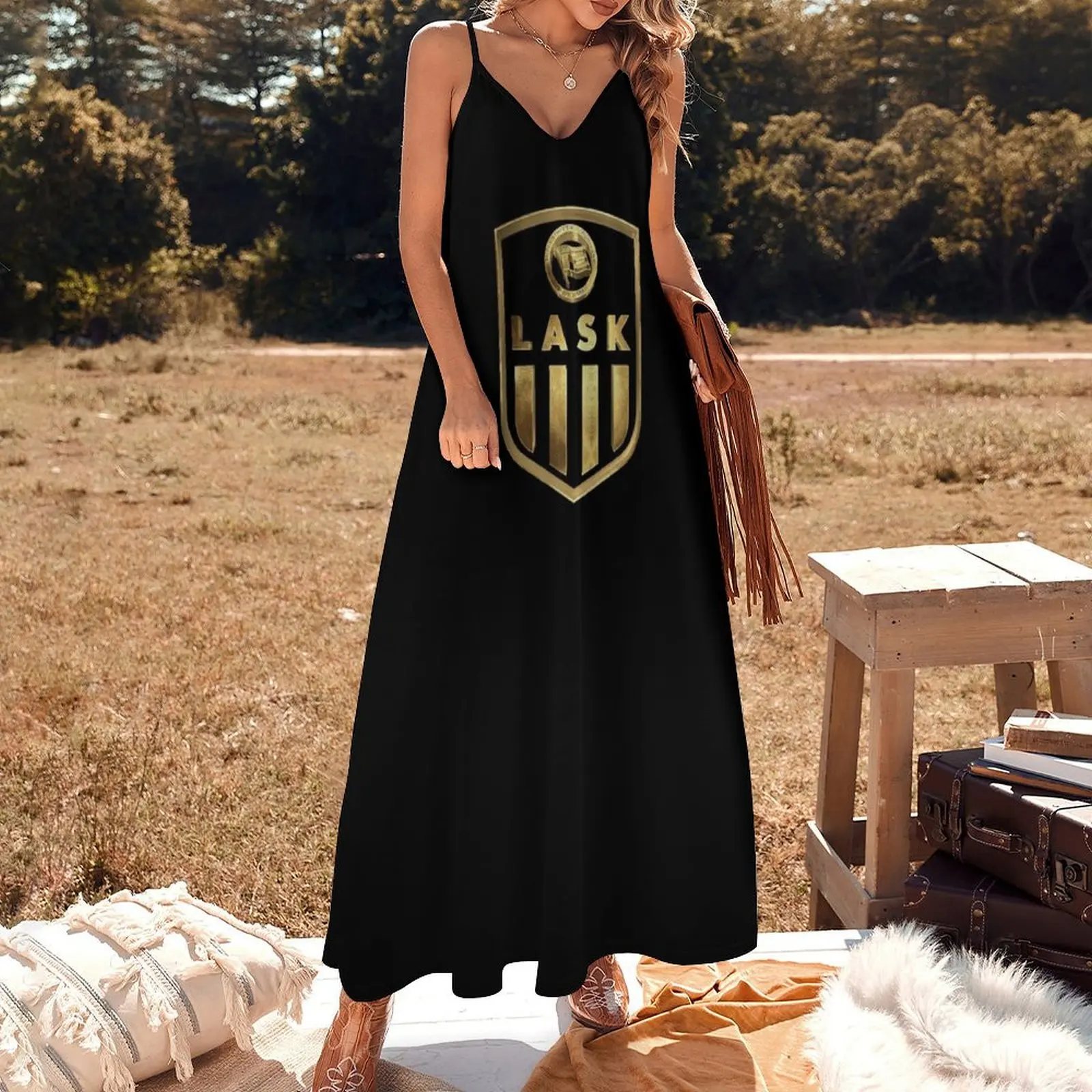 Golden Linz Football Casuals Ultras LASK Hooligans Austria Sleeveless Dress dress dresses long dresses for women