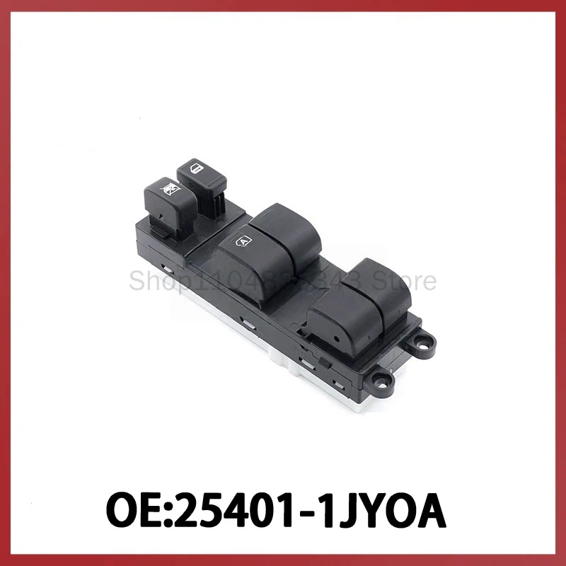 

25401-1JY0A for Nissan Left Drive Glass Regulator Switch Electric Window Control Switch