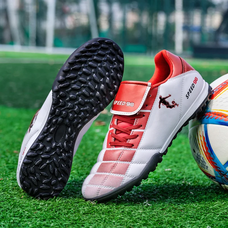 Professional Football Field Boots Indoor Fast Boy Society Cleats Soccer Shoes  Football Shoes Non Slip Training Sneaker